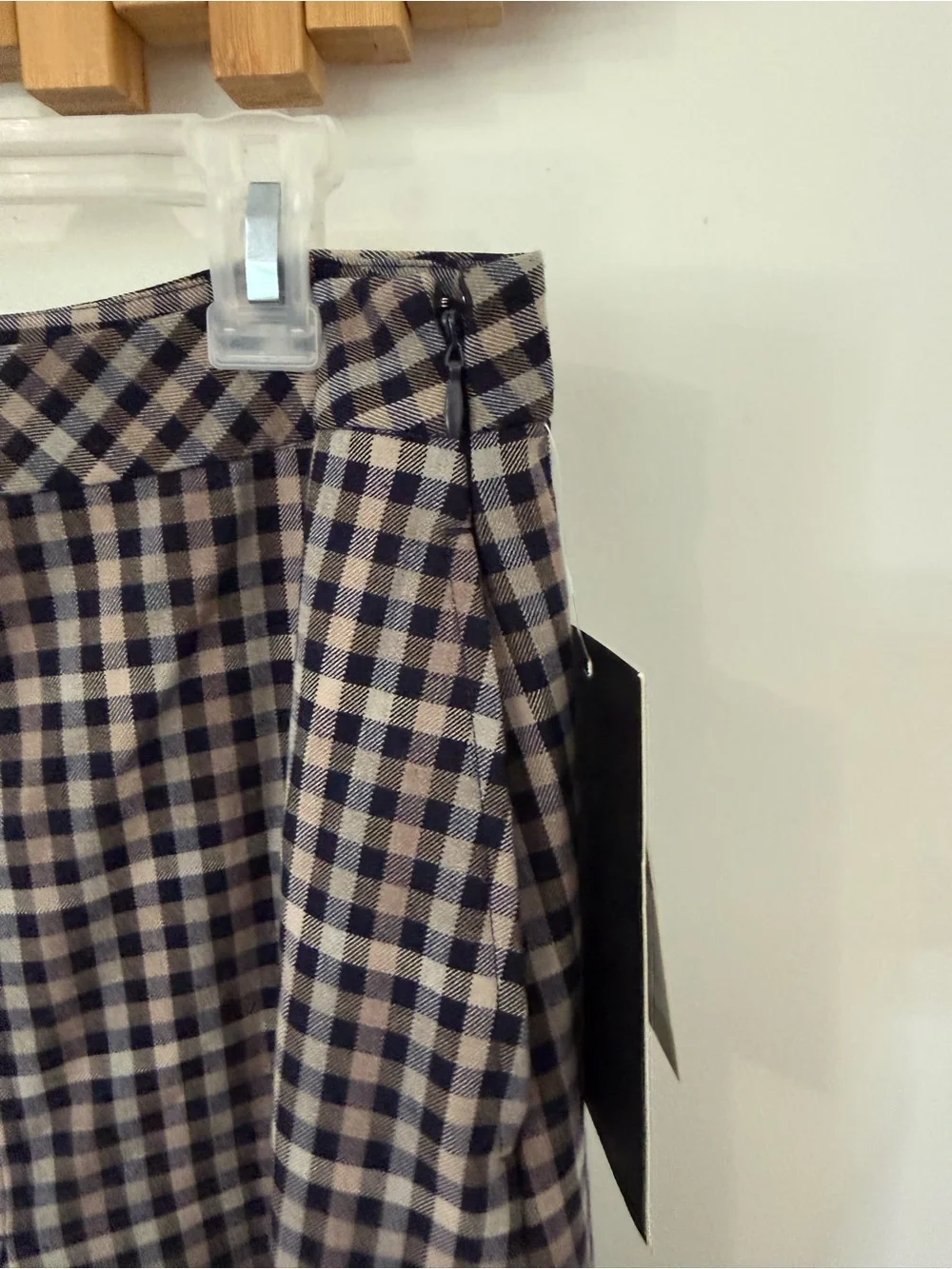 NWT Tuckernuck English Check Phoebe Riding Skirt Size 6 - Picture 8 of 14